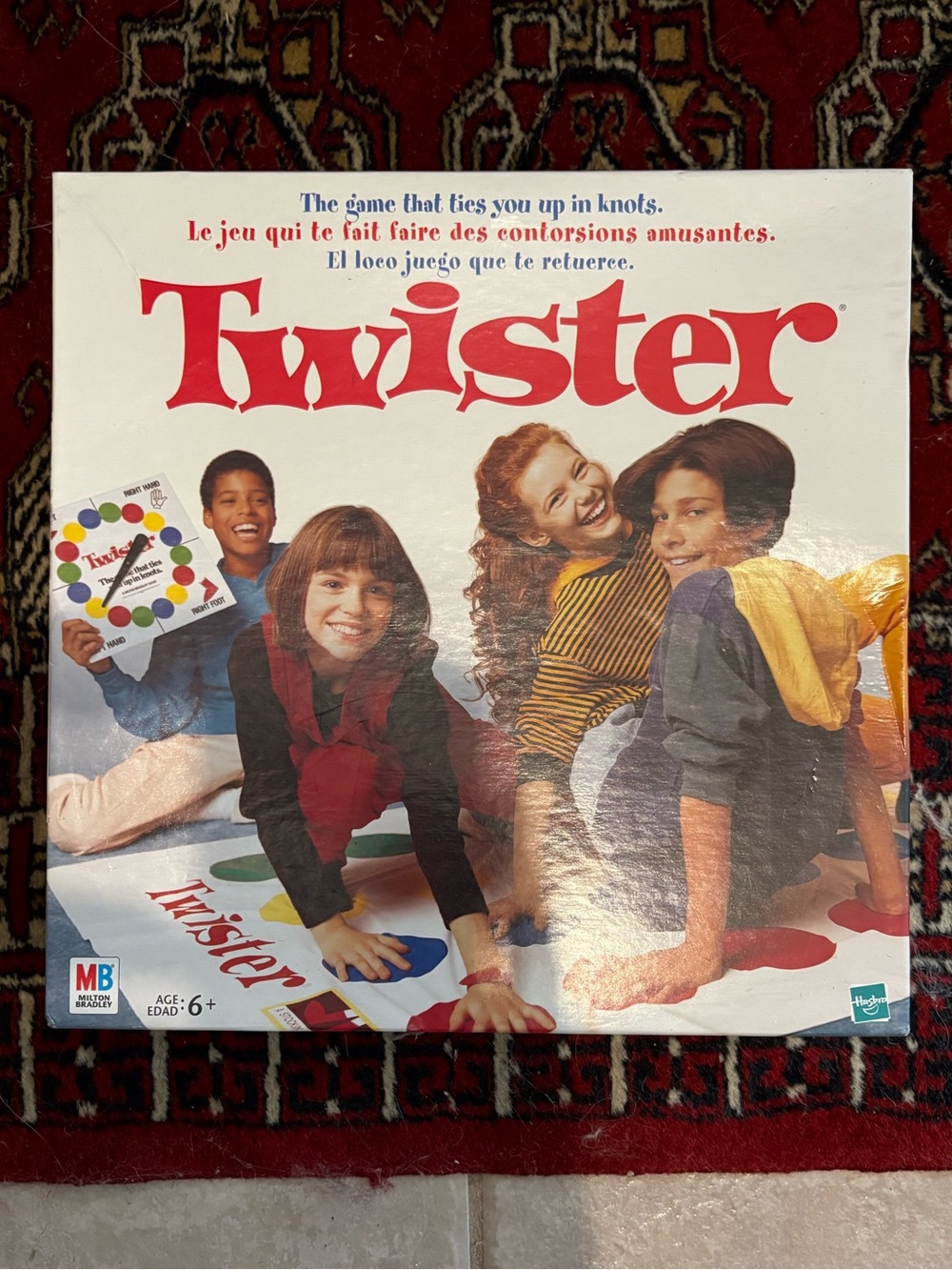 Vintage 90s Twister Game in box